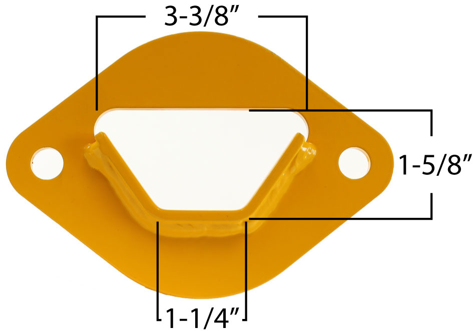 Channel Post Chuck 2.0-2.75lbs/ft