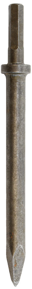 Chipping Hammer Point, Hex Shank/Round Collar x 9"