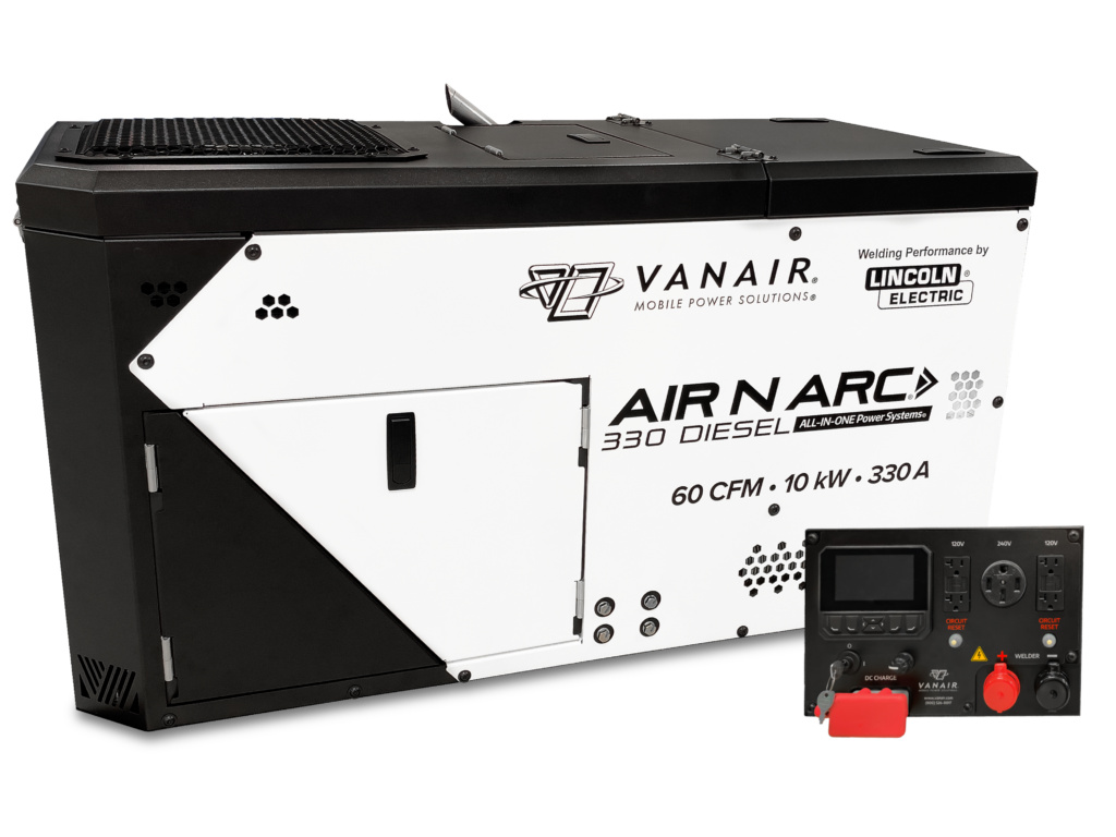 Air N Arc 330 Diesel All-in-One Power System - 40CFM