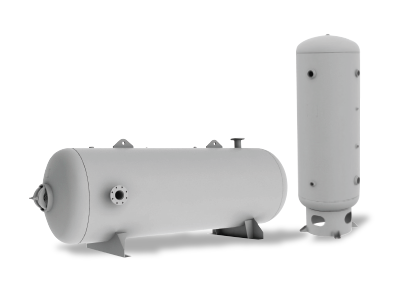 Air Receiver Tank - 120 Gal. Horizontal