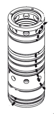 Shank Bushing - Hex