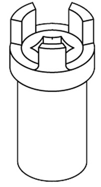 Chuck - 0.571" H X 3 1/4"