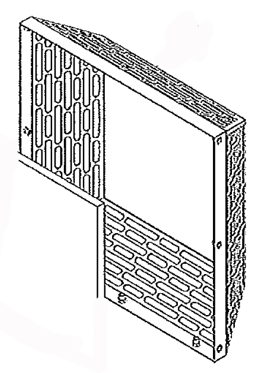 Cone Cooler End Panel