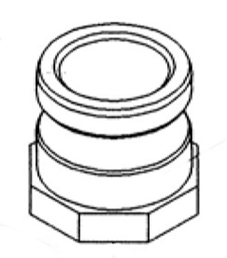 Discharge Coupling - 2"