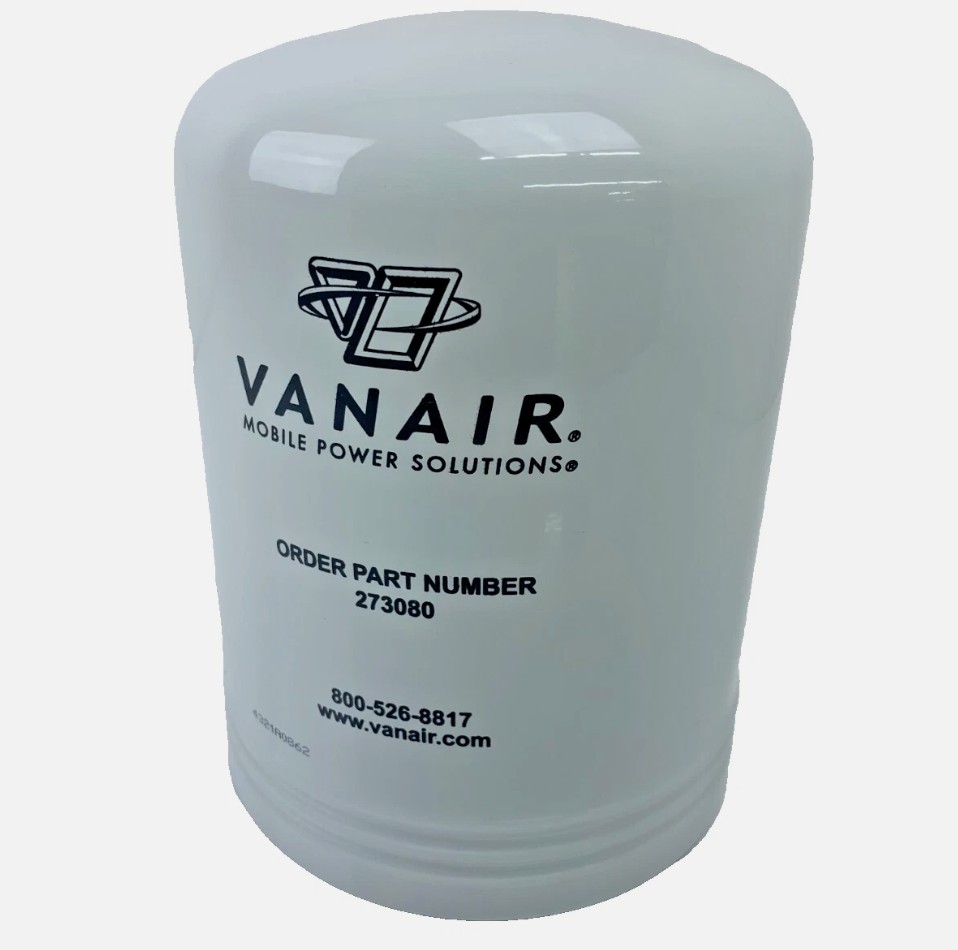 Element, Compressor Coalescing Air/Oil Separator Spin-on Style